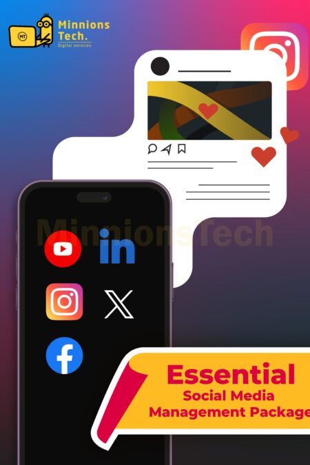 Essential Social Media Management Package - Minnions Tech