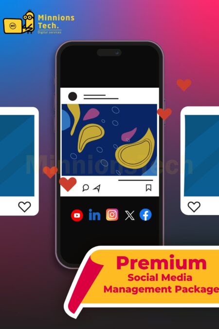 Premium Social Media Management Package - Minnions Tech