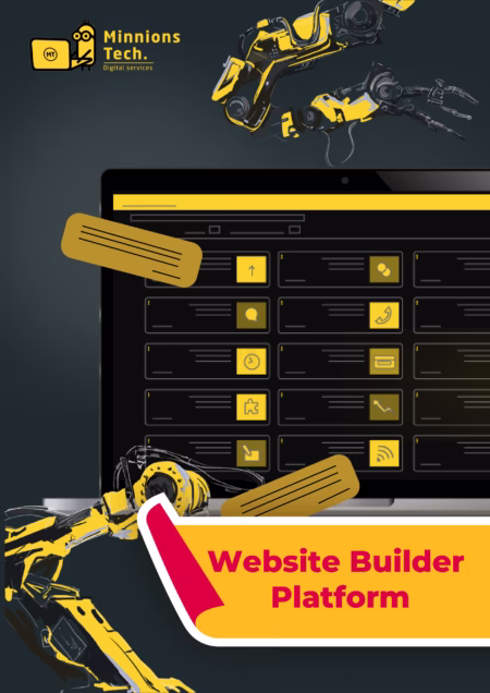 Website Builder Platform Plan - Minnions Tech