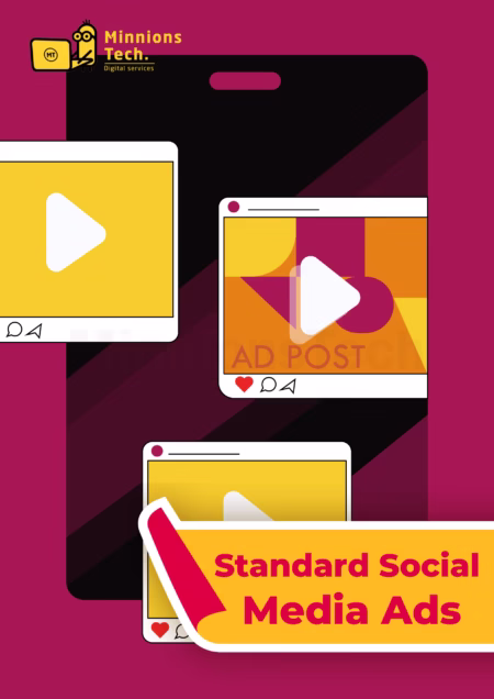 Standard Social Media Ads - Minnions Tech