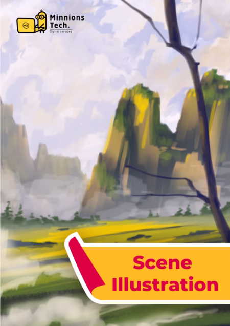 Scene Illustration Design Plan - Minnions Tech