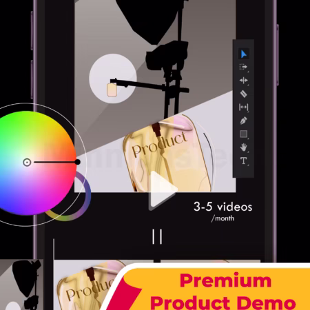 Premium Product Demo Video Editing Plan - Minnions Tech