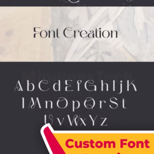 Custom Font Creation - Minnions Tech