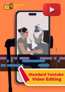 Standard Youtube Video Editing Plan - Minnions Tech