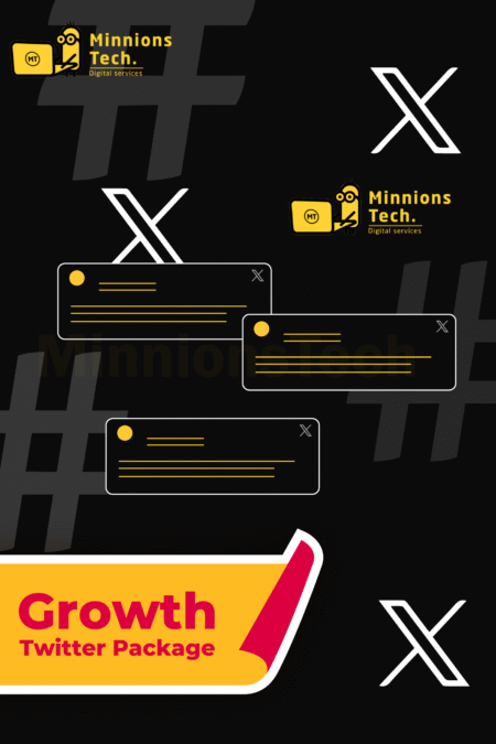 Growth Twitter Package - Minnions Tech