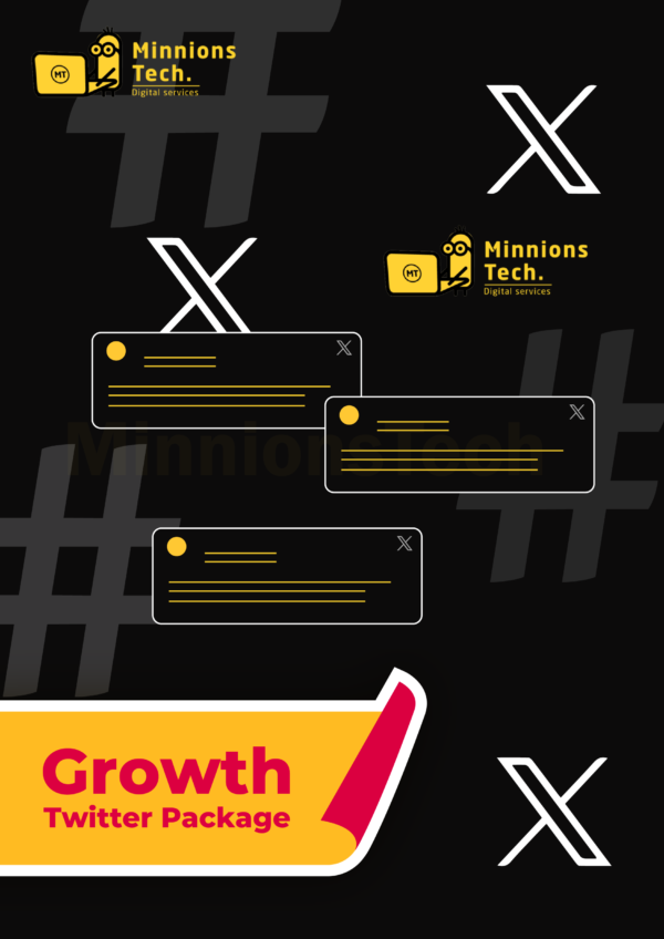 Growth Twitter Package - Minnions Tech