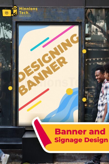 Banner & Signage Design Plan - Minnions Tech