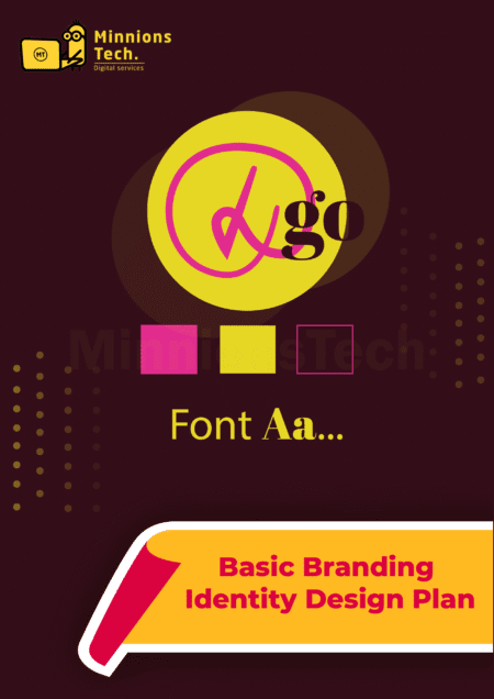 Basic Branding Identity Design Plan - Minnons Tech