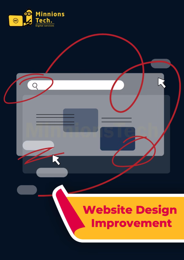 Website Design Improvement - Minnions Tech