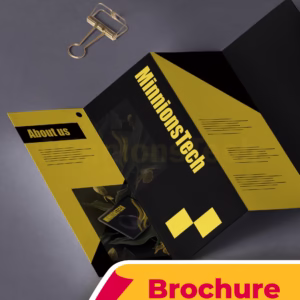 Brochure Design - Minnions Tech