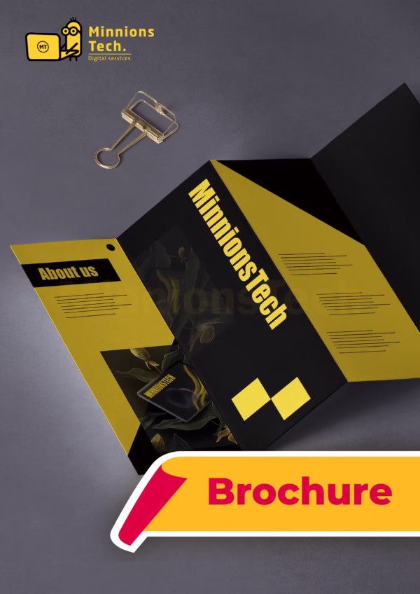 Brochure Design - Minnions Tech