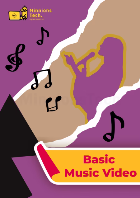 Basic Music Vieo Editing Plan - Minnions Tech