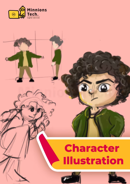 Character Illustration Design Plan - Minnions Tech