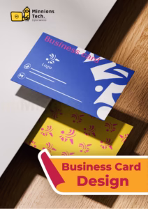 Business Card Design - Minnions Tech