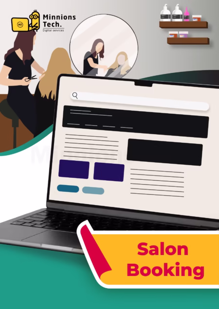 Salon Booking Software - Minnions Tech