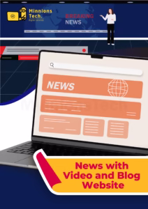 News With Video and Blog Website - Minnions Tech