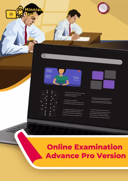 Online Examination Advance Pro Version Software - Minnions Tech