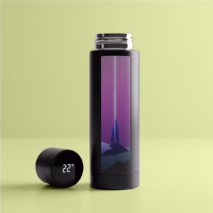 Laser Beam Smart Thermos Bottle