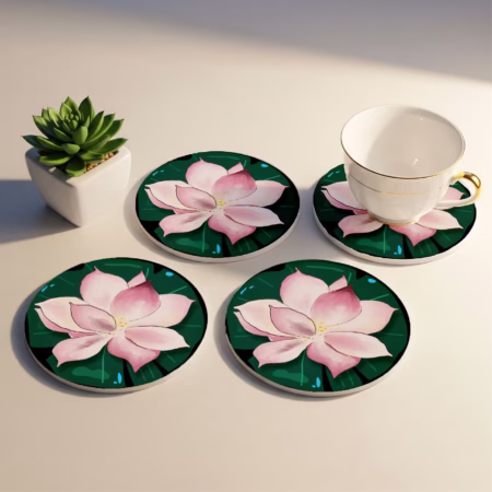 Lotus Bloom Coasters