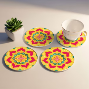 Mandala Pattern Coasters