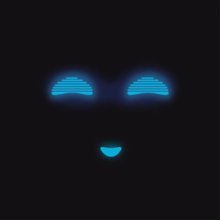 Robot Face Laptop Sleeve