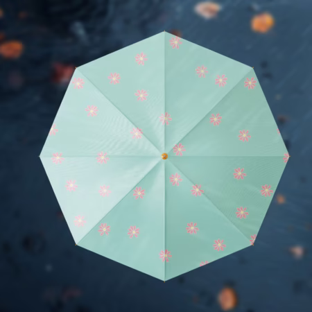 Pastel Daisy Umbrella