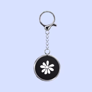 Minimalist Flower Keychain