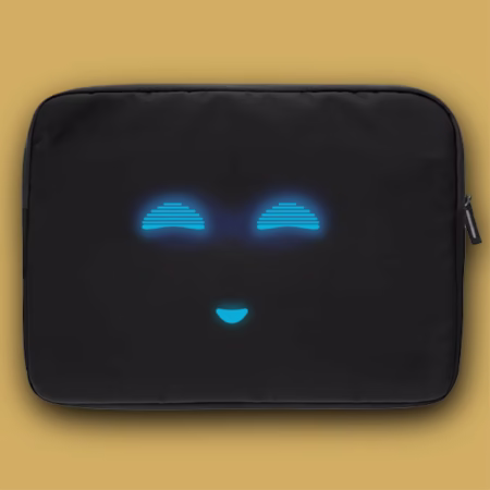 Robot Face Laptop Sleeve