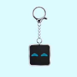 Robot Face Keychain